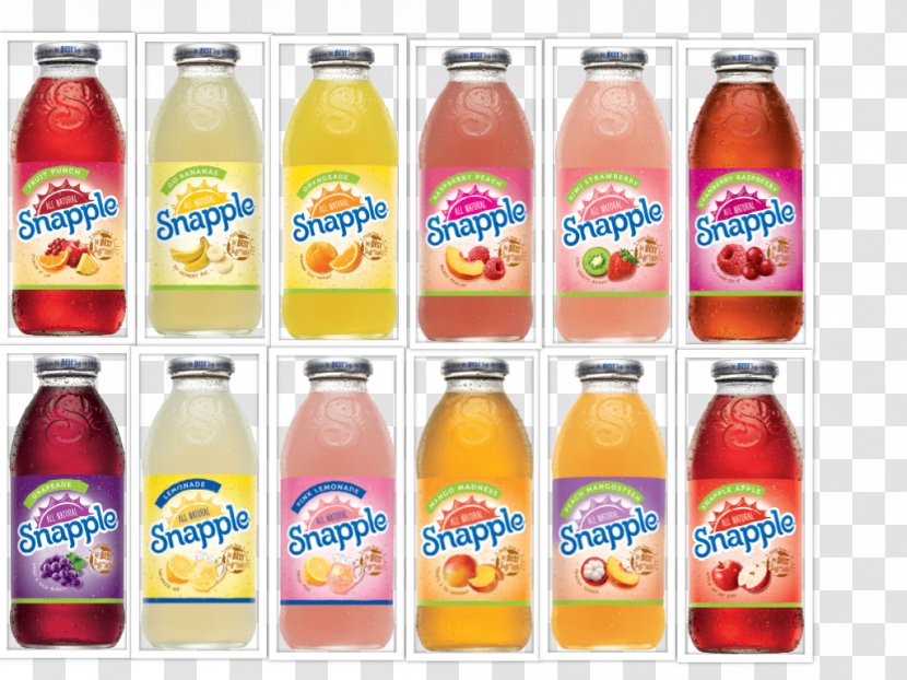 Orange Drink Fizzy Drinks Iced Tea Lemonade Snapple Transparent PNG