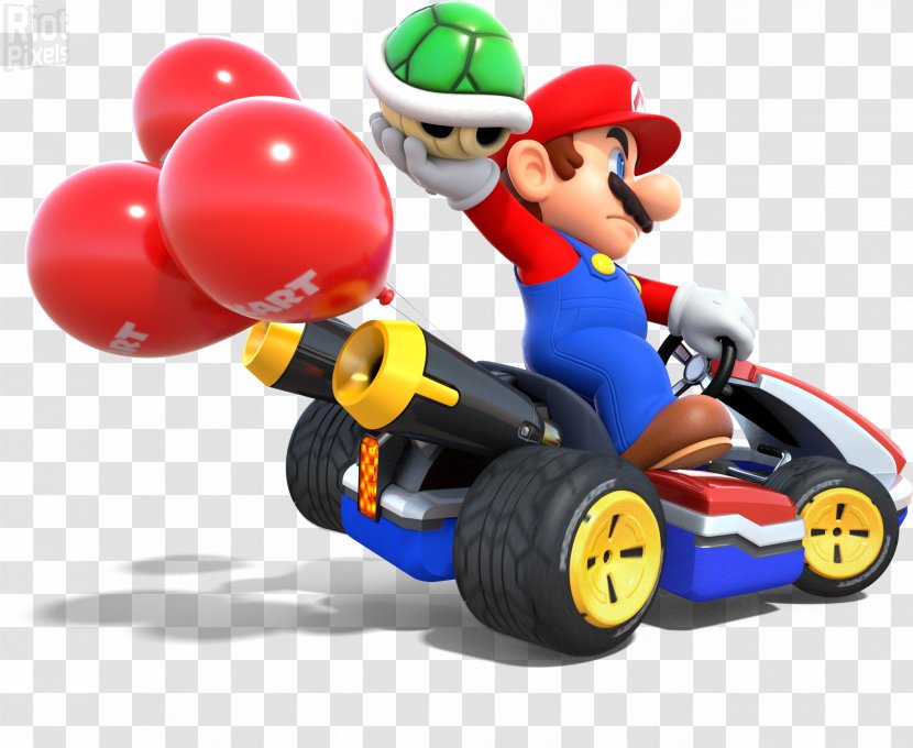 Super Mario Kart Wii 7 8 Deluxe - Nintendo Switch Transparent PNG