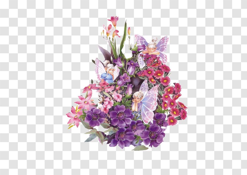 Flower Animation - Flowering Plant - Flowers And Butterfly Fairy Transparent PNG
