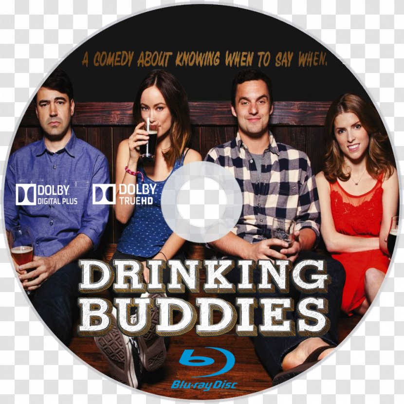 Romance Film Romantic Comedy Drama - Dvd - Drinking Buddies Transparent PNG
