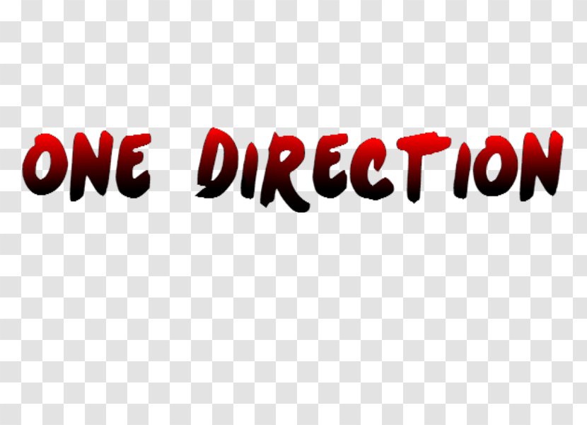 One Direction Logo Font - Heart Transparent PNG