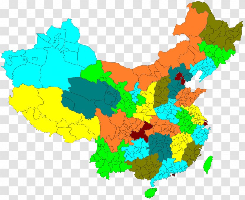 South Central China Northwest Southwest Region Transparent PNG