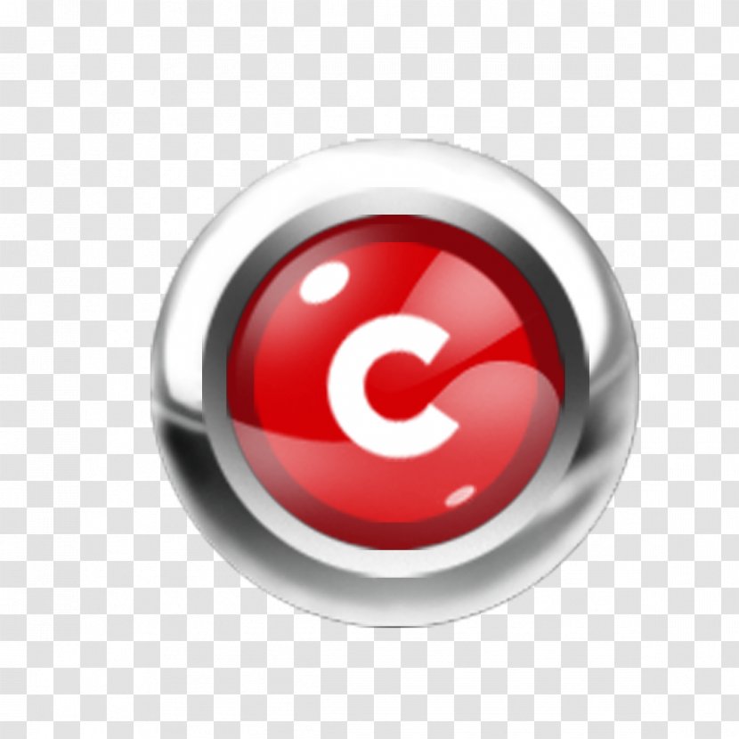 Free Red Button Game Save The World Circle Transparent PNG