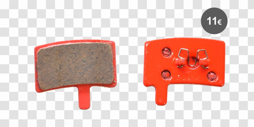 Angle - Red - Brake Pad Transparent PNG