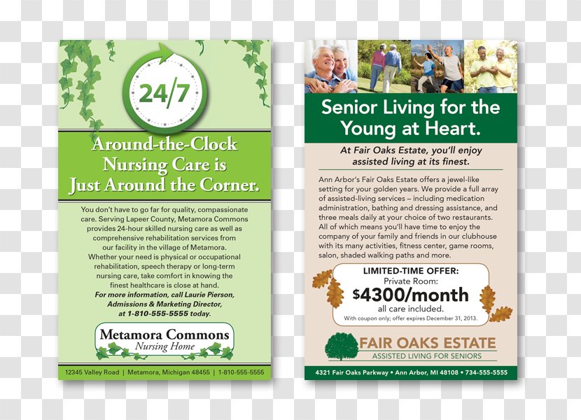 Assisted Living Nursing Home New Haven Health Care Printing - Flyer - Marketing Transparent PNG