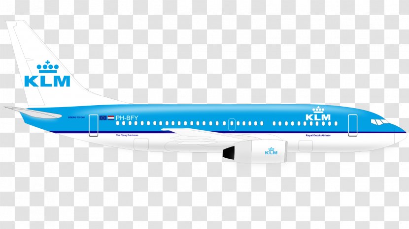 Airplane Boeing 767 Flight Aircraft KLM - 737 - Plane Image Transparent PNG