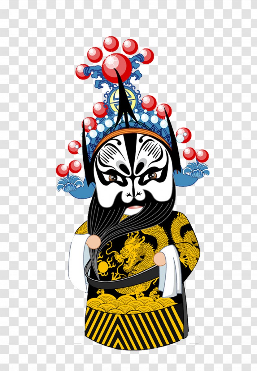 Peking Opera Dan Drama Character Illustration - Characters Transparent PNG