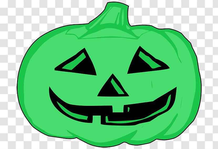 Cucurbita Pepo Maxima Pumpkin Halloween Clip Art - Fruit - Green Cliparts Transparent PNG