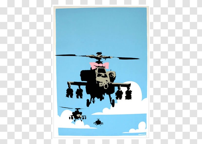 Helicopter Printmaking Printing Artist - Aircraft Transparent PNG