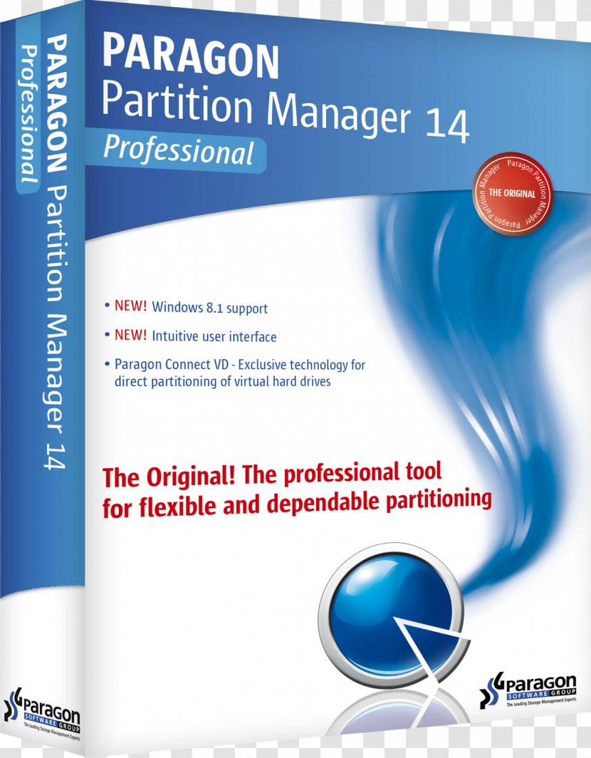 Paragon Partition Manager Software Group Computer Hard Drives - Multimedia - Kde Transparent PNG