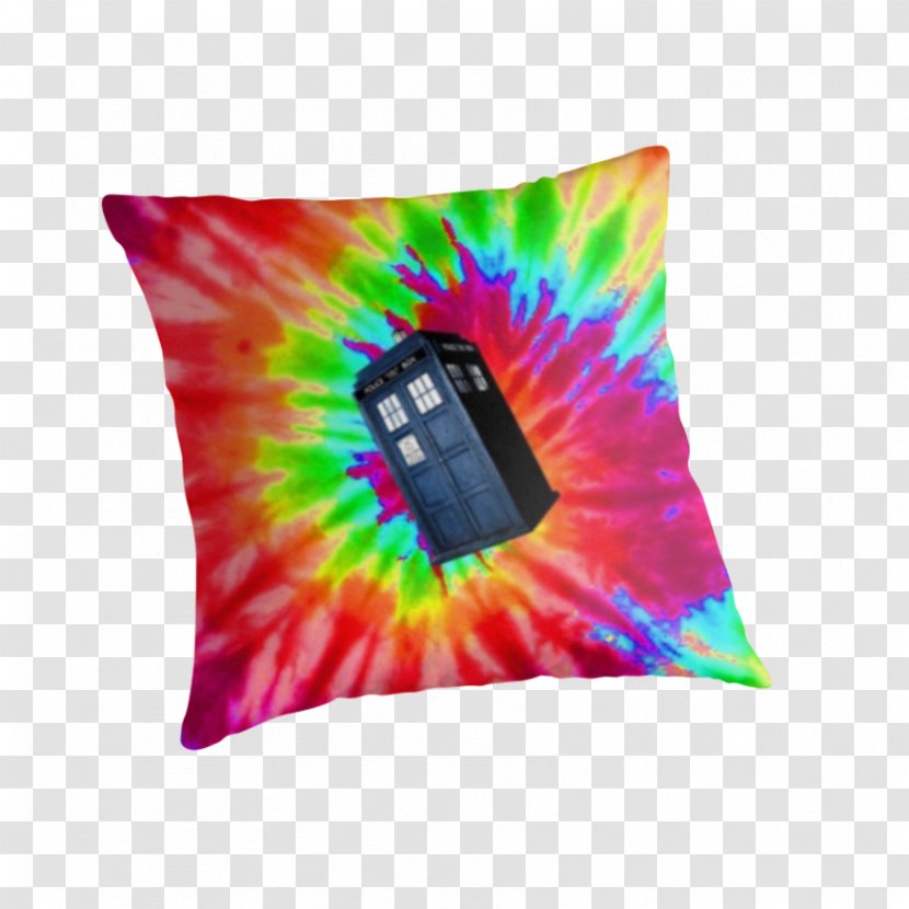 TARDIS Textile Cushion Rectangle Doctor Who Transparent PNG