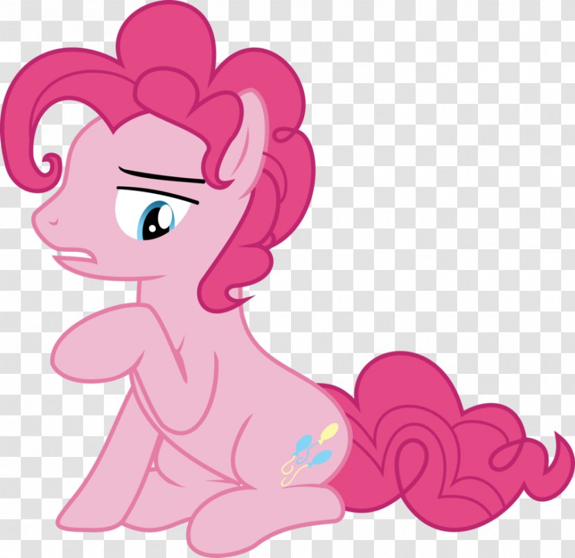 Pinkie Pie Rainbow Dash Pony Twilight Sparkle Applejack - Heart - Cupcakes Vector Transparent PNG