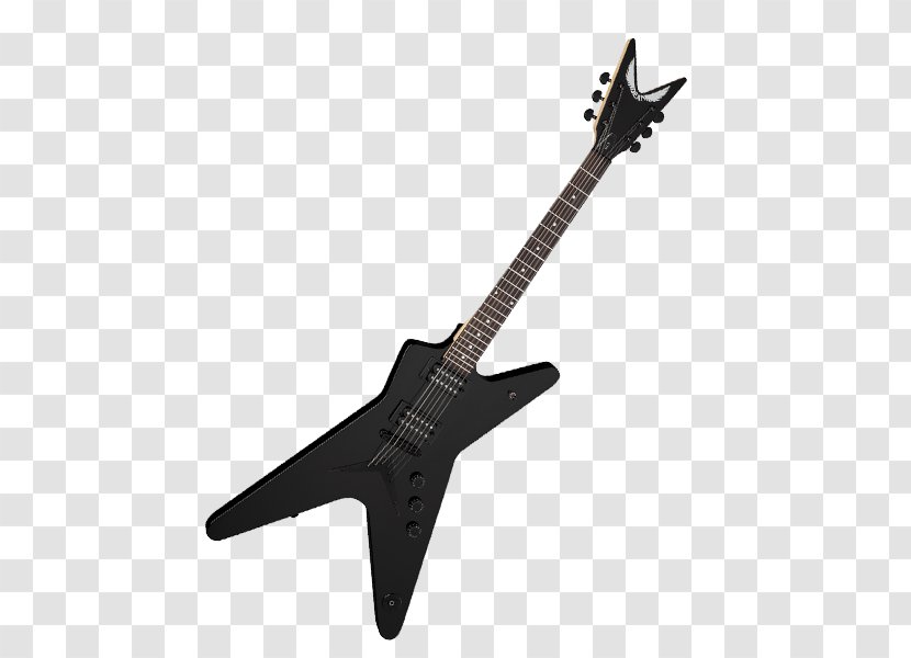 Electric Guitar Dean MLX Guitars - Silhouette Transparent PNG