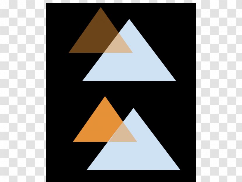 Stencil Buffer Alpha Compositing WebGL OpenGL - Blend Modes - Orange Triangle Transparent PNG