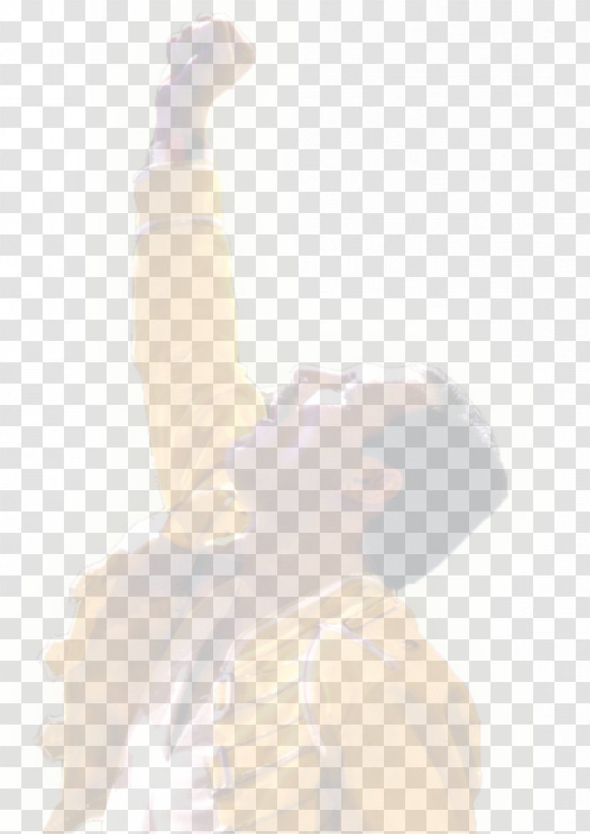 Finger Sleeve Shoulder Freddie Mercury - Arm Transparent PNG