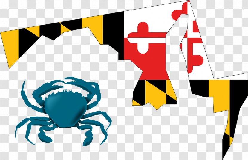 Flag Of Maryland State Transparent PNG