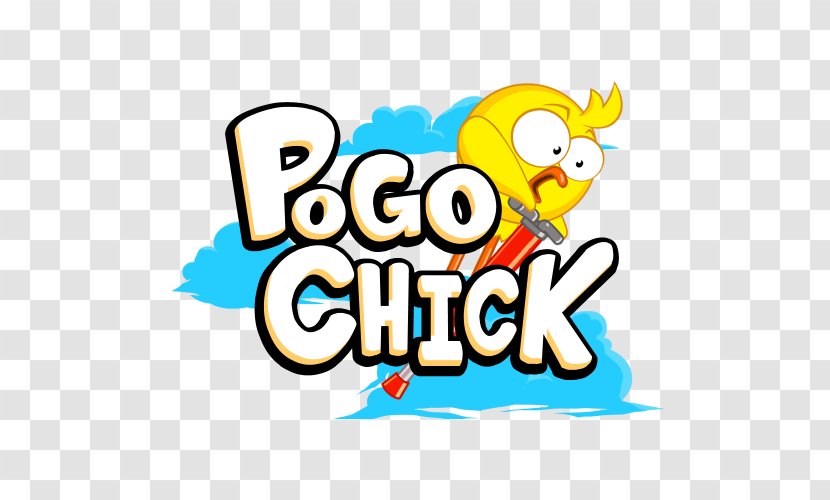 Pogo Chick Pogo.com Go! Android Download - Text Transparent PNG