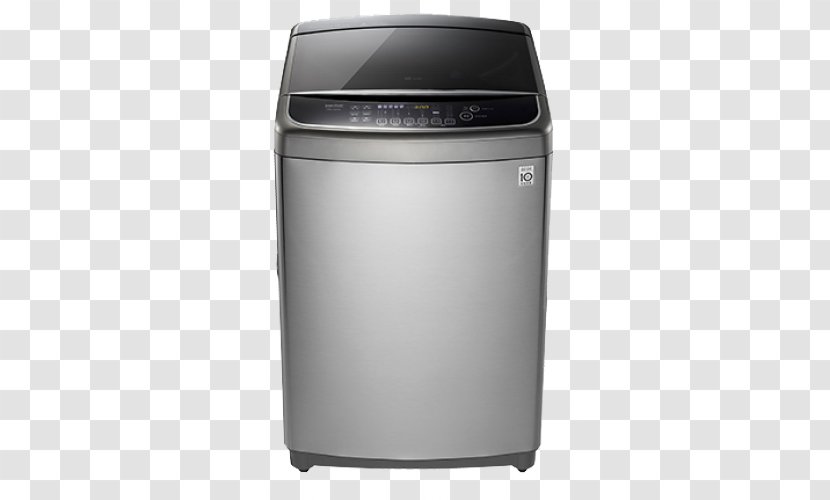 Washing Machines LG Electronics Corp Electrolux Electricity - Machine - Silver Grey Transparent PNG