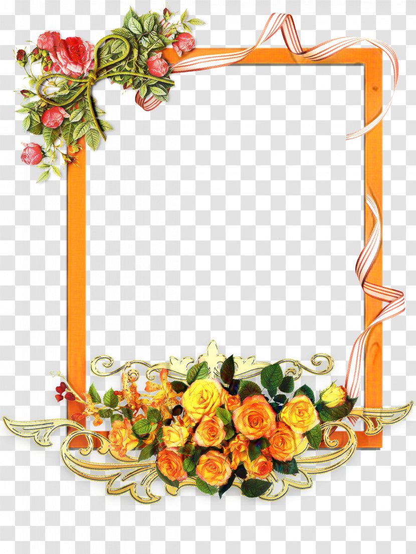 Picture Frames Clip Art Flower Frame - Wreath Transparent PNG