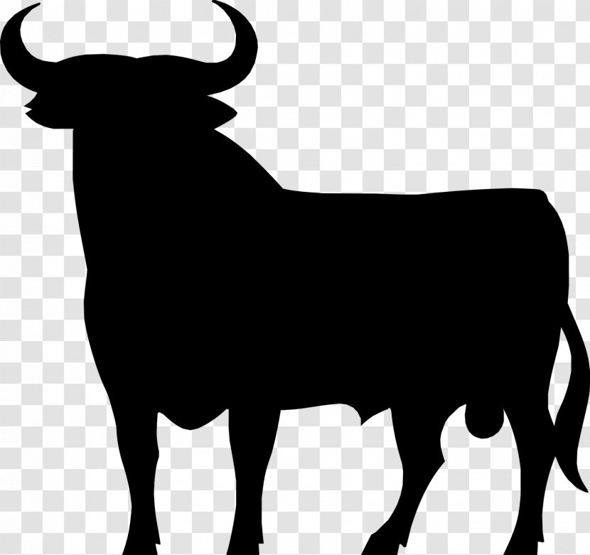Spanish Fighting Bull Osborne Vector Graphics Clip Art - Drawing Brahman Cattle Transparent PNG