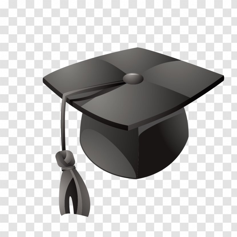Microsoft PowerPoint Education Presentation Graduation Ceremony Template - Kindergarten - Dr. Black Hat Transparent PNG