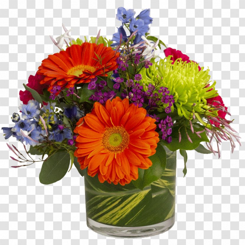 Transvaal Daisy Floral Design Cut Flowers Flower Bouquet - Blossom Transparent PNG