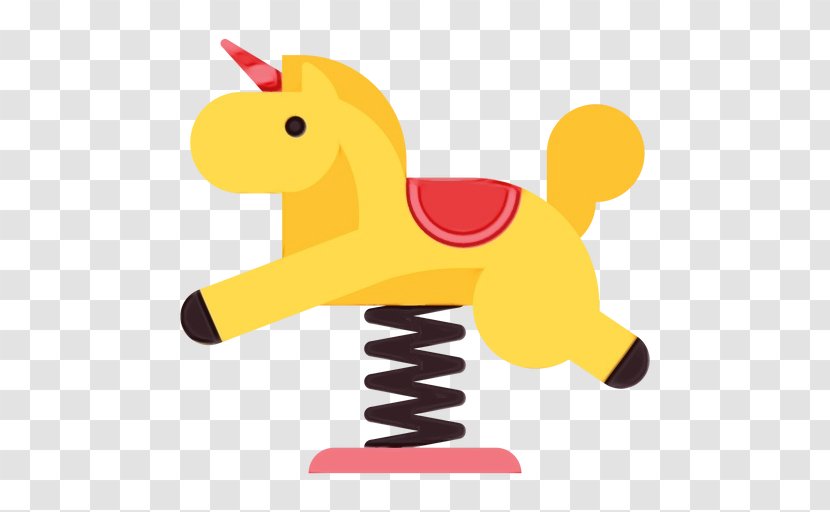 Animal Figure Toy Yellow Clip Art Riding - Fictional Character Transparent PNG