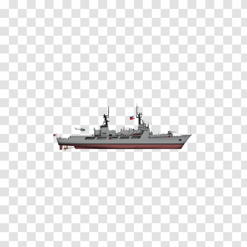Scale Model Warship Pattern Transparent PNG