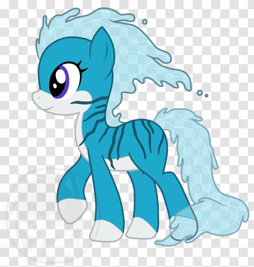 Pony Horse Water DeviantArt - Tail - Creative Wolf Avatar Transparent PNG