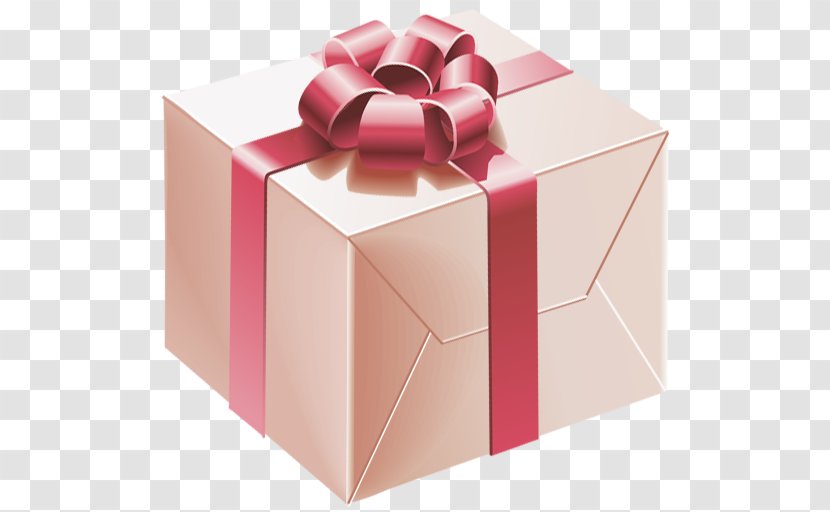 Gift - Pink - Box Transparent PNG