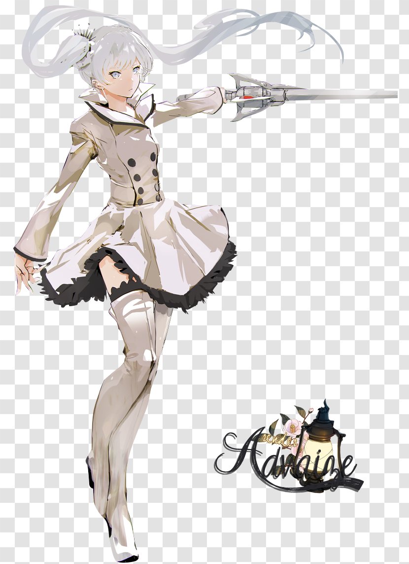 Weiss Schnee How To Work Better Cosplay Art - Tree Transparent PNG