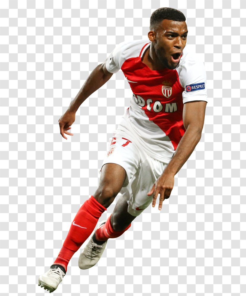 Thomas Lemar AS Monaco FC Football Player Rendering - Knee - Footy Render Transparent PNG
