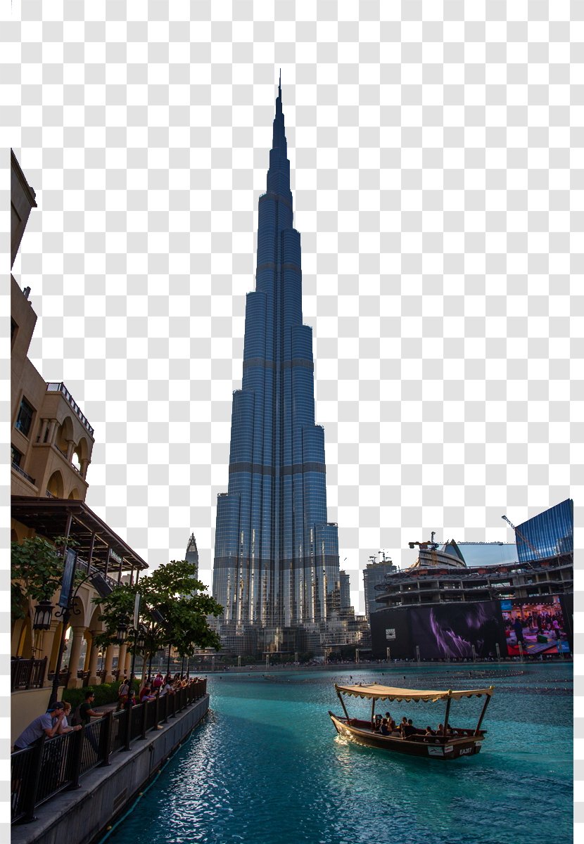 Burj Khalifa Al Arab Hotel Building Dubai - Spire - Photos Transparent PNG