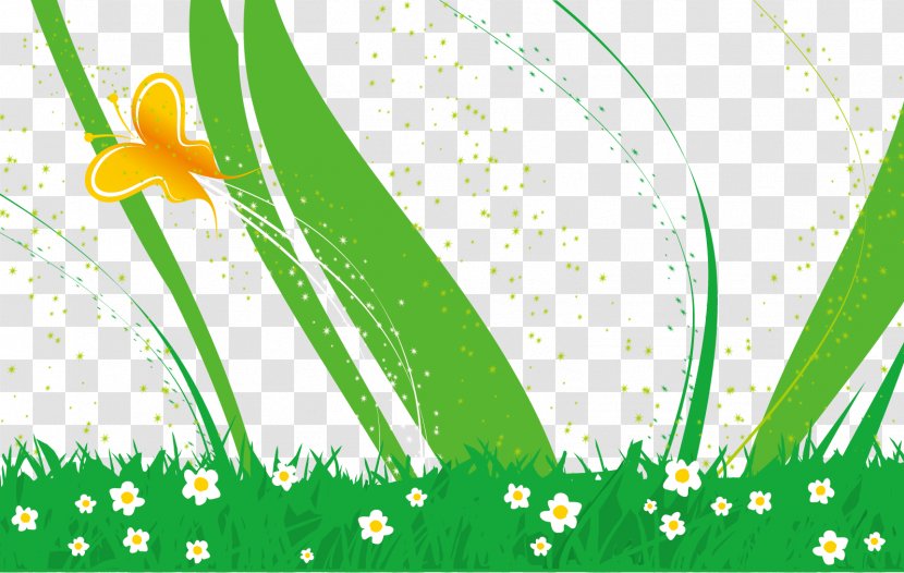 Green Illustration - Meadow - Vector Grass Transparent PNG