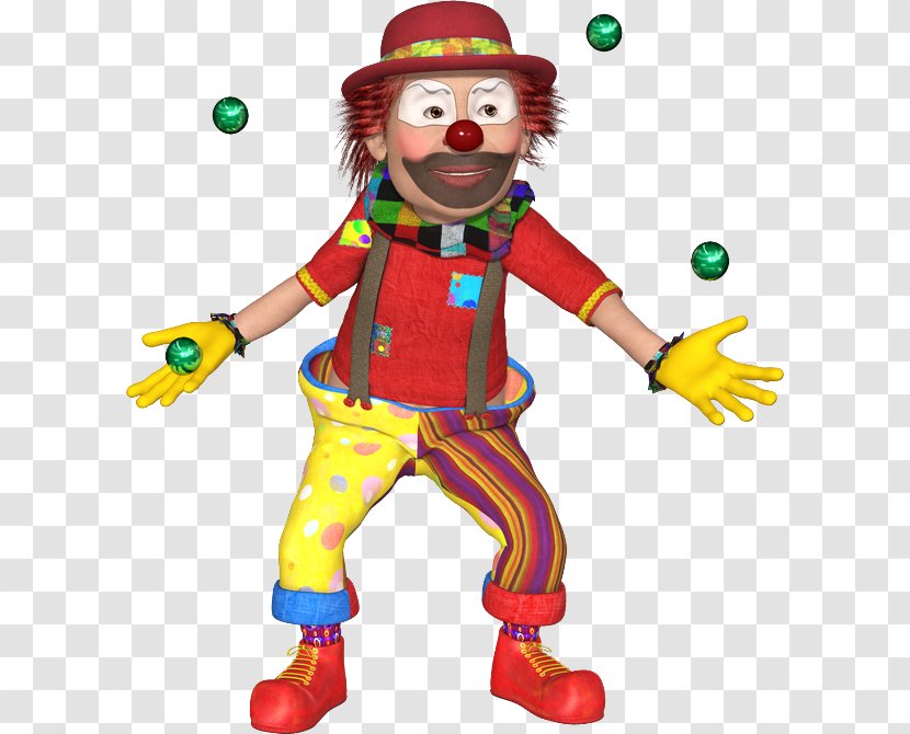 Clown Circus Juggling Drawing - Nose Transparent PNG