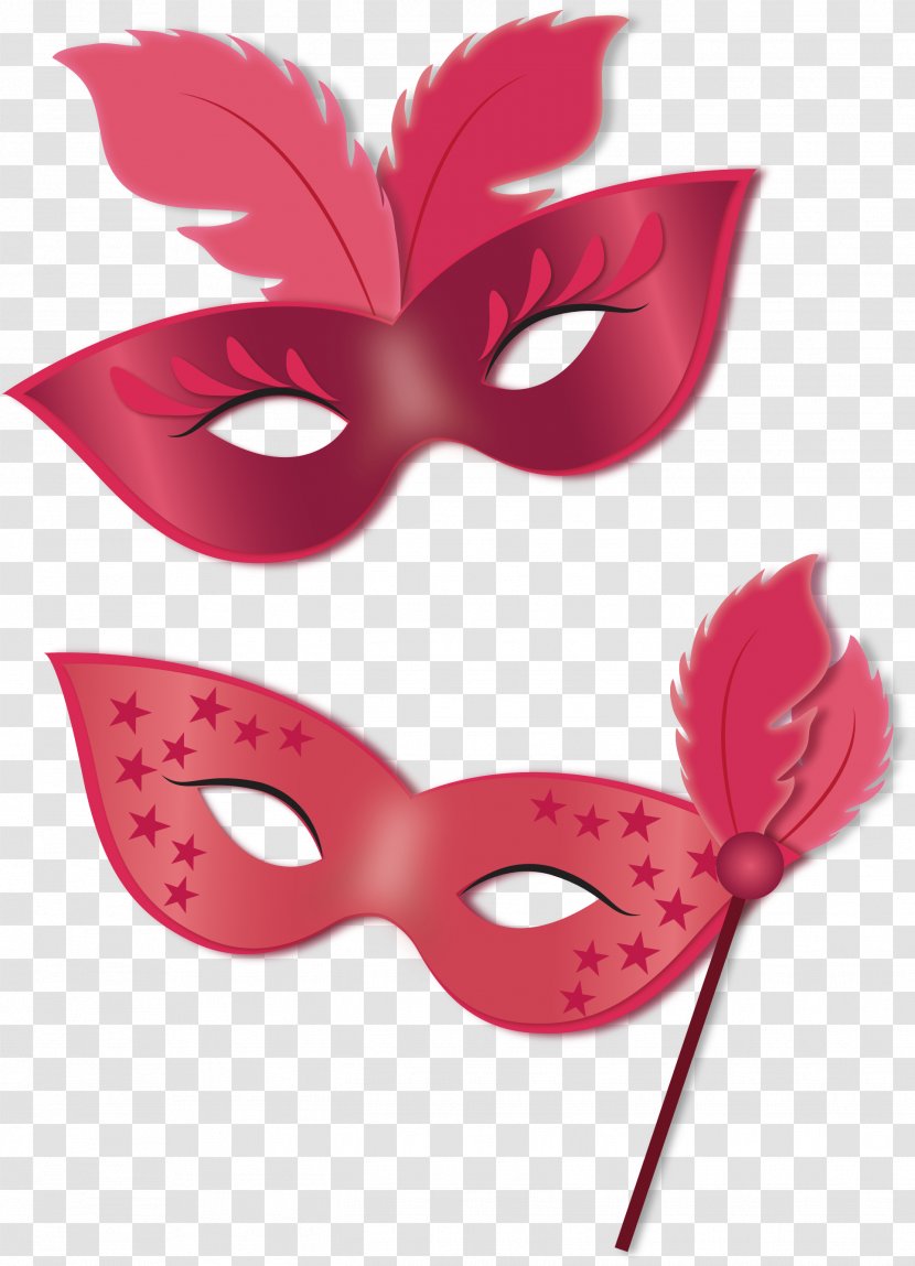 Mask Masquerade Ball - Carnival - Red Party Transparent PNG