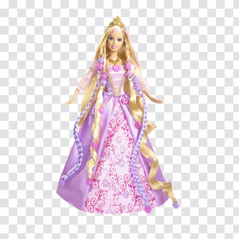 Barbie As Rapunzel Ken Doll - Toy Transparent PNG