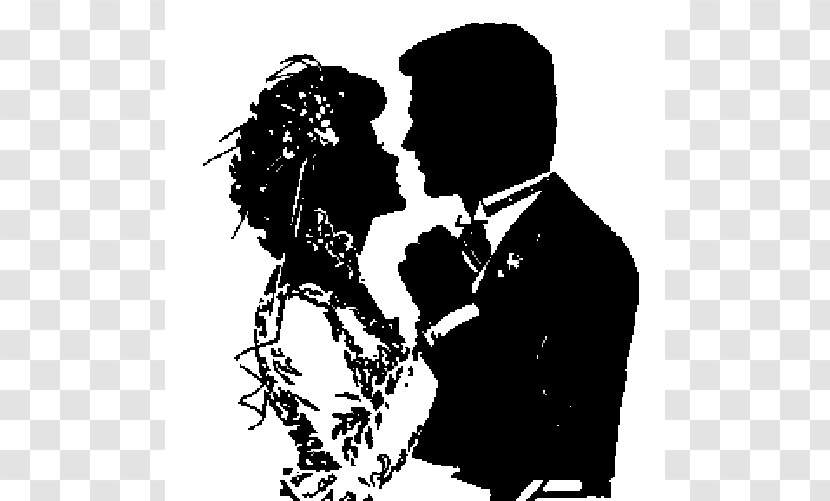 Wedding Reception Bridegroom Invitation Clip Art - Bride - Groom Cliparts Transparent PNG