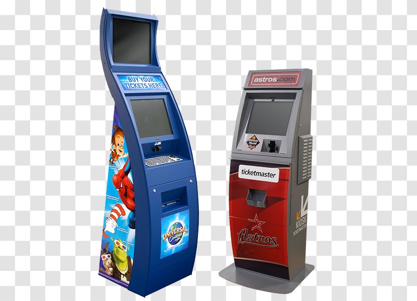 Interactive Kiosks Ticket Machine Vending Machines - Sales Transparent PNG