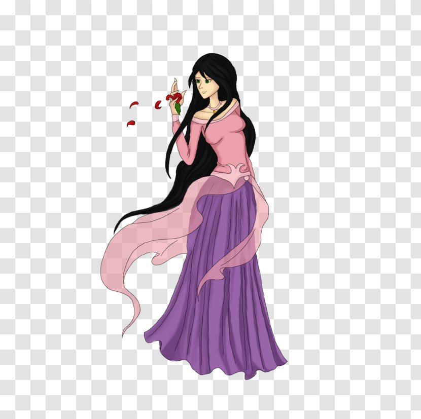 Fairy Gown Cartoon Beauty.m - Flower Transparent PNG