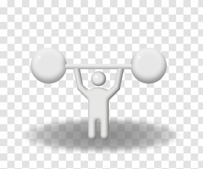 Dumbbell Olympic Weightlifting Animation - Dumbbells Transparent PNG