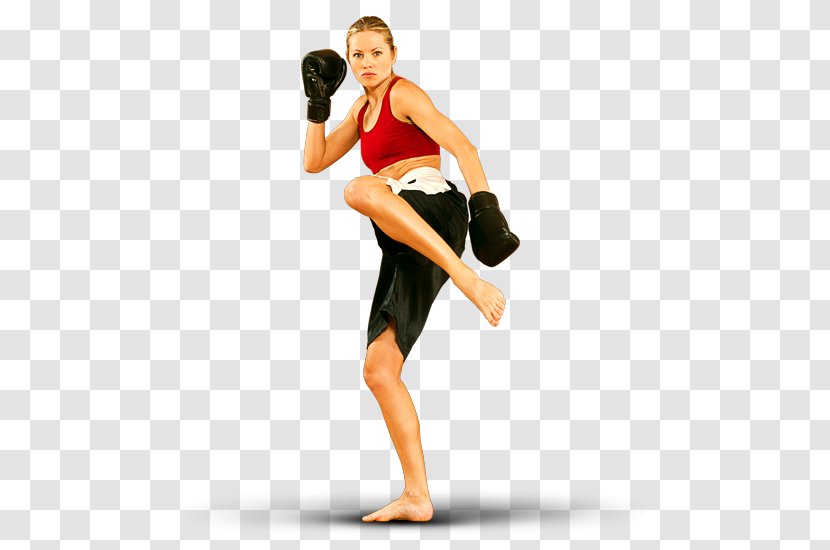 Aerobic Kickboxing Physical Fitness Muay Thai - Frame - Boxing Training Transparent PNG