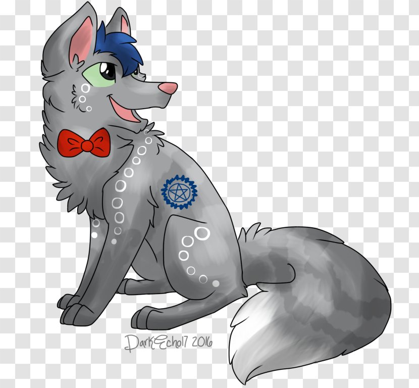 Whiskers Dog Cat Paw Mammal - Fictional Character Transparent PNG