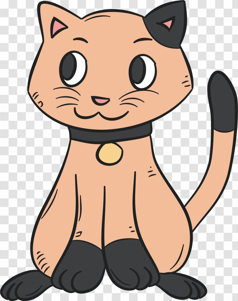 Kitten Whiskers Cat Clip Art - Cute Transparent PNG