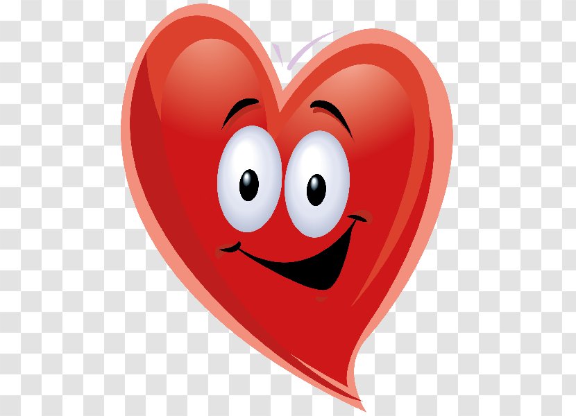 Heart Valentine's Day Clip Art - Cartoon - Happy Cliparts Transparent PNG