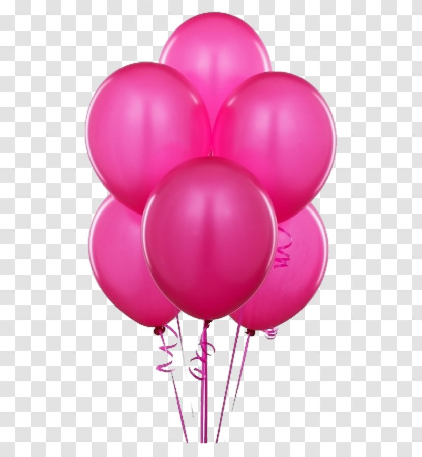 Balloon Party Pink Birthday Purple Transparent PNG