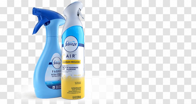Febreze Air Fresheners Perfume Odor Aerosol Spray - Allergen Transparent PNG