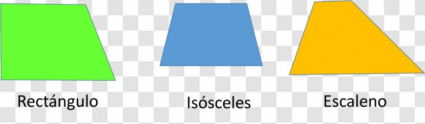 Isosceles Trapezoid Triangle Geometric Shape Area - Rectangle - Formulas Transparent PNG