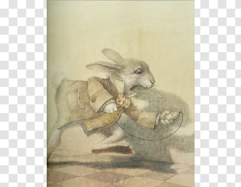 Alice's Adventures In Wonderland And Through The Looking-Glass Illustrated Alice - Lewis Carroll - White Rabbit Transparent PNG