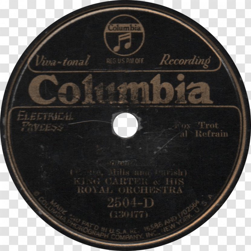 Phonograph Record 78 RPM Sound Recording And Reproduction Columbia Records Musician - Tree - CRASH ROYALE Transparent PNG